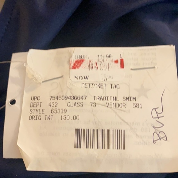 SWIM Solutions High Neck Mesh One Piece Swimsuit - Picture 7 of 7